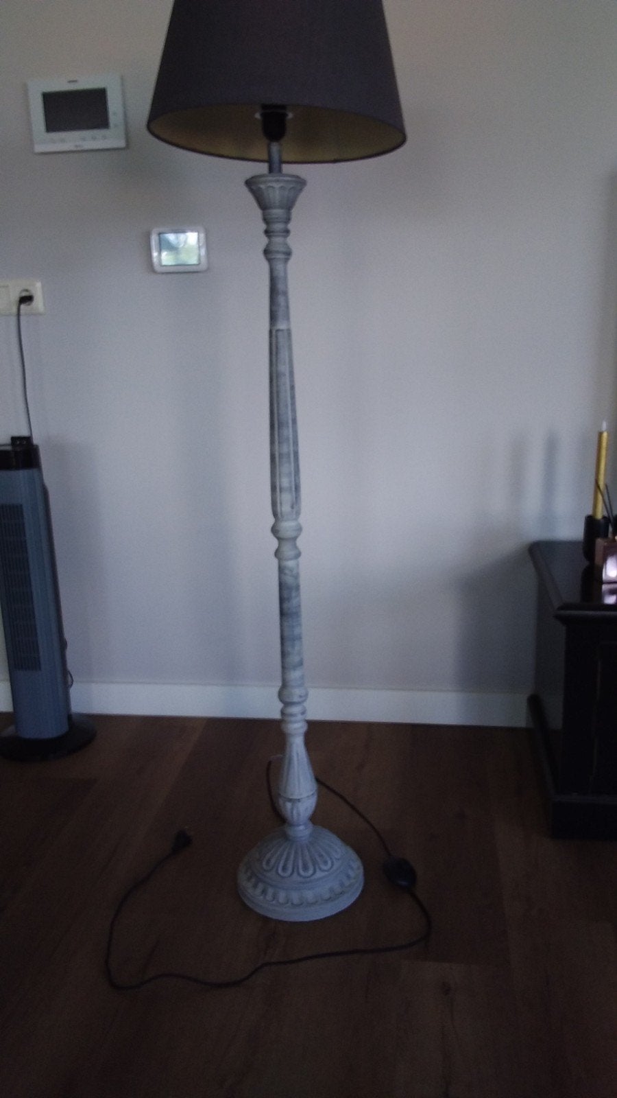staande lamp, Huis en Inrichting, Ophalen, 100 tot 150 cm, E27 (groot), Zo goed als nieuw