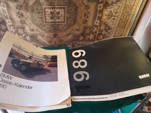bmw kalenders van 1989 en 1990, Ophalen of Verzenden, 'T Olde Gre-j, Info@toldegrej.nl, Endepoelstraat 20f Didam