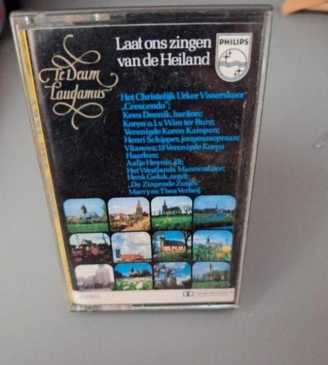 Het Urker Visserskoor - Laat ons zingen van de Heiland, Gebruikt, 1 bandje, Ophalen of Verzenden, Origineel