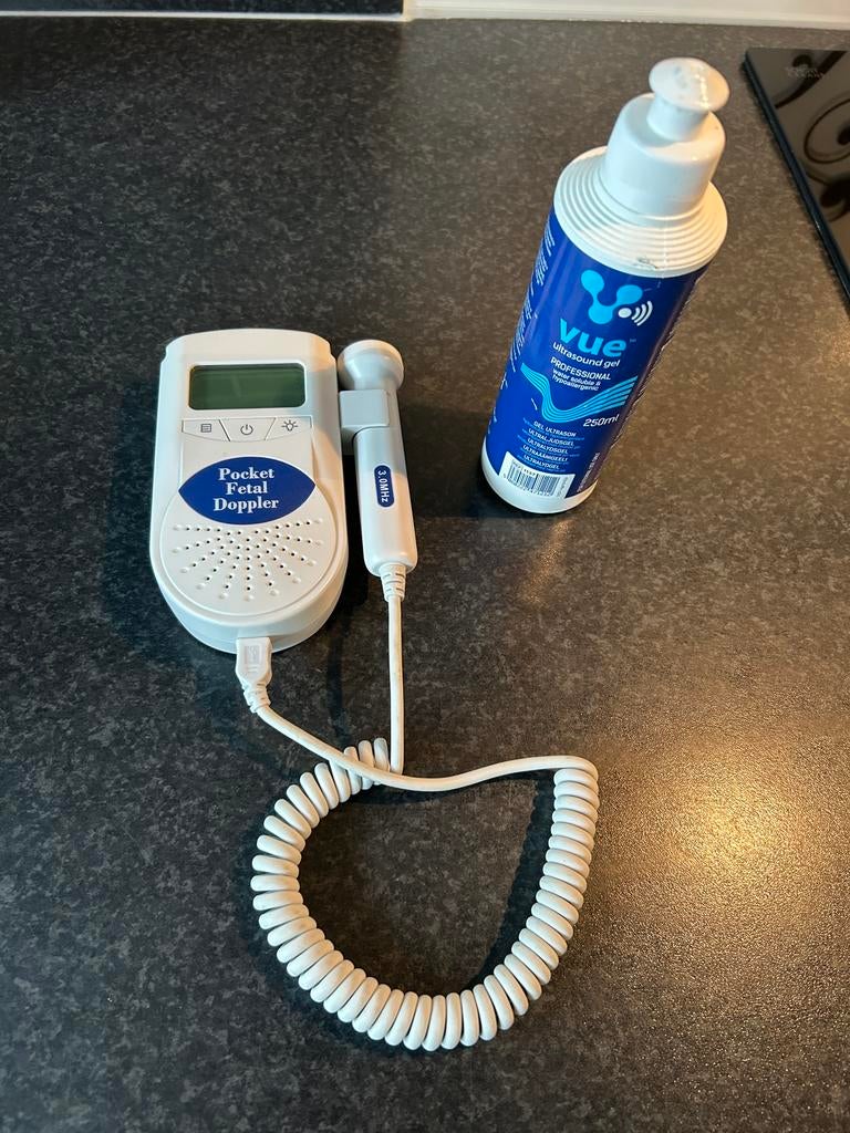 Pocket Fetal Doppler, Ophalen of Verzenden, Zo goed als nieuw, Minder dan 100 meter, Digitaal