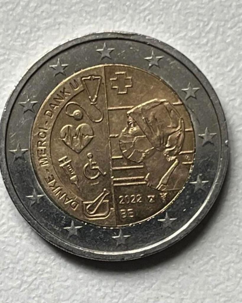 Euromunt, Postzegels en Munten, Ophalen, België, 2 euro