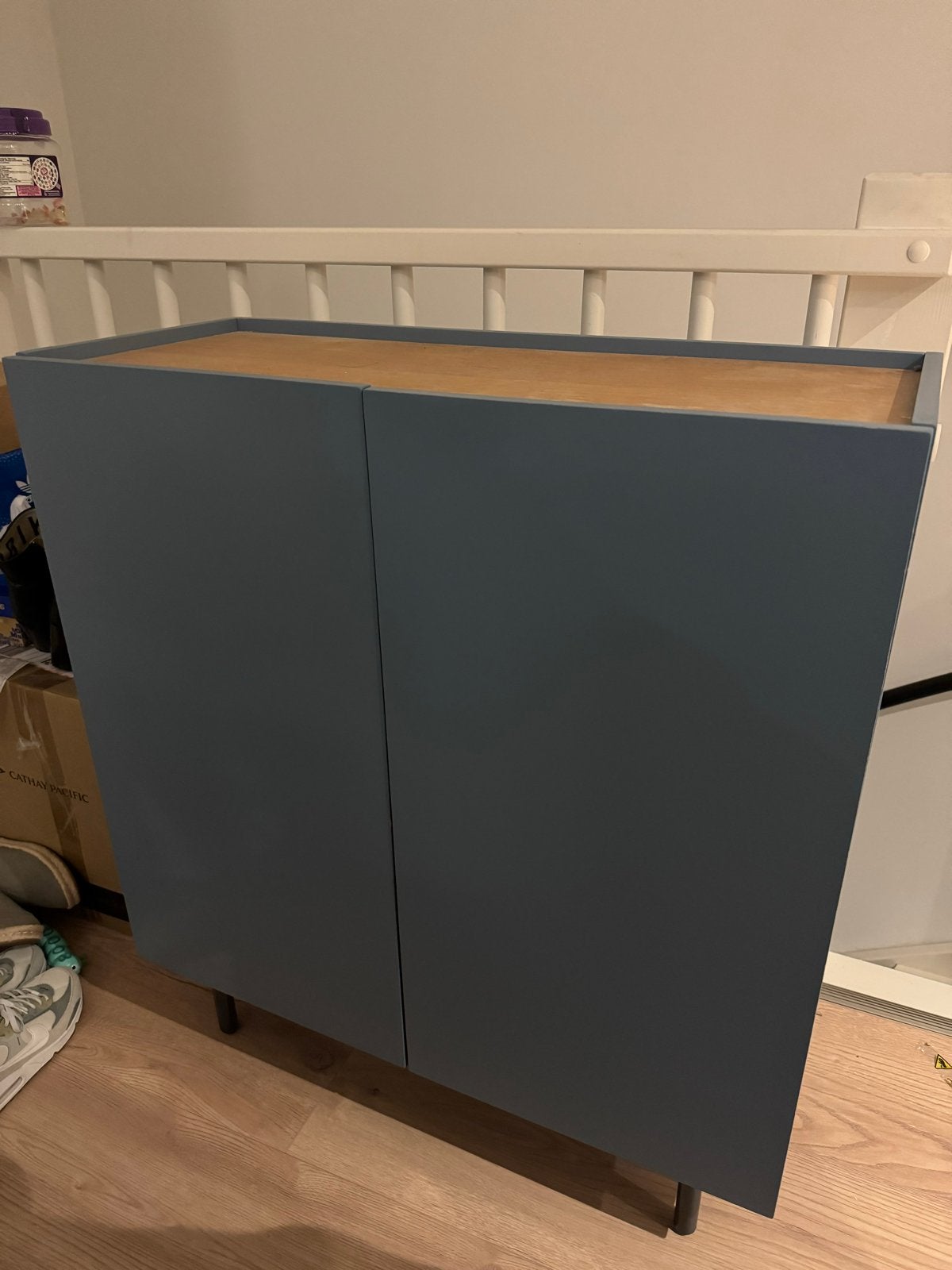 Made schoenenkast met 2 deuren en 3 planken, Ophalen, Gebruikt
