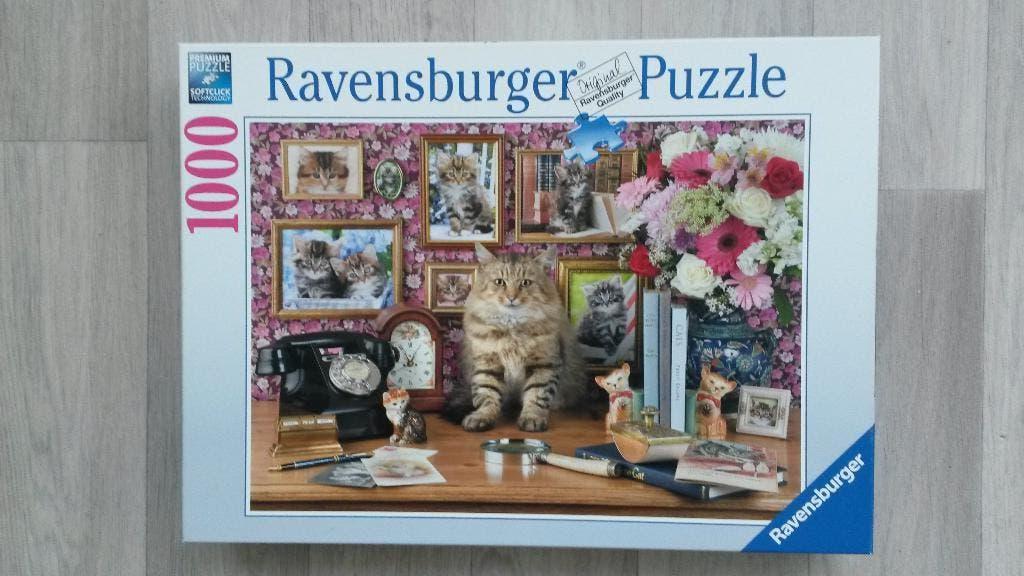 Ravensburger 1000 stukjes, Ophalen, 500 t/m 1500 stukjes, Zo goed als nieuw, Legpuzzel