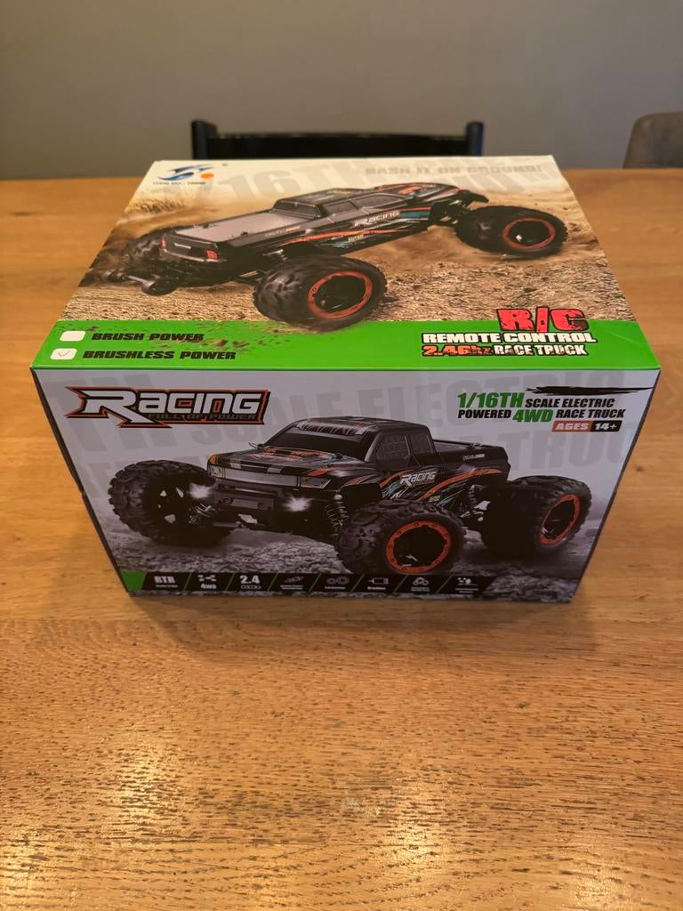 HBX 16889 PRO 1/16 RC Basher - Nieuw in doos, Elektro, Auto offroad, Nieuw, Ophalen of Verzenden