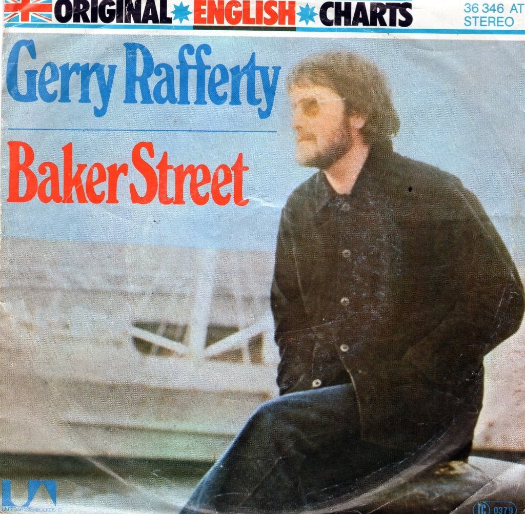 GERRY RAFFERTY  -  Baker street, Cd's en Dvd's, Vinyl Singles, Gebruikt, 7 inch, Pop, Fotohoes