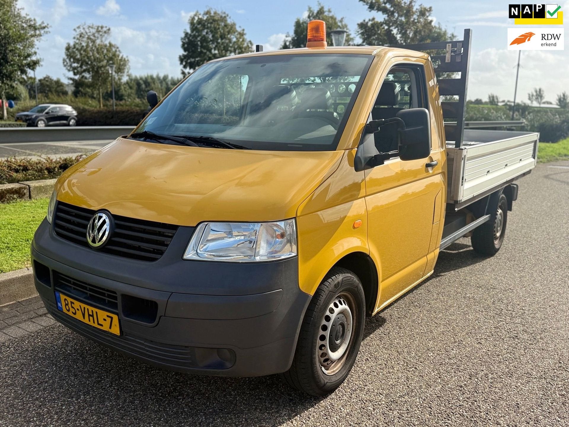 Volkswagen Transporter 2.5 TDI Pick-Up * APK * NAP *, Auto's, Voorwielaandrijving, Stof, Gebruikt, Bedrijf