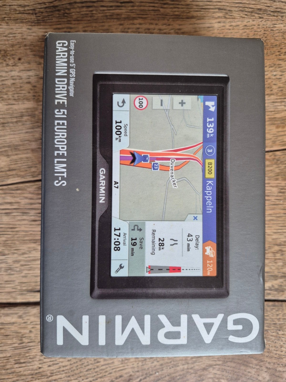 Garmin Drive 51 LMT-S GPS Navigator Europa, Ophalen of Verzenden, Zo goed als nieuw