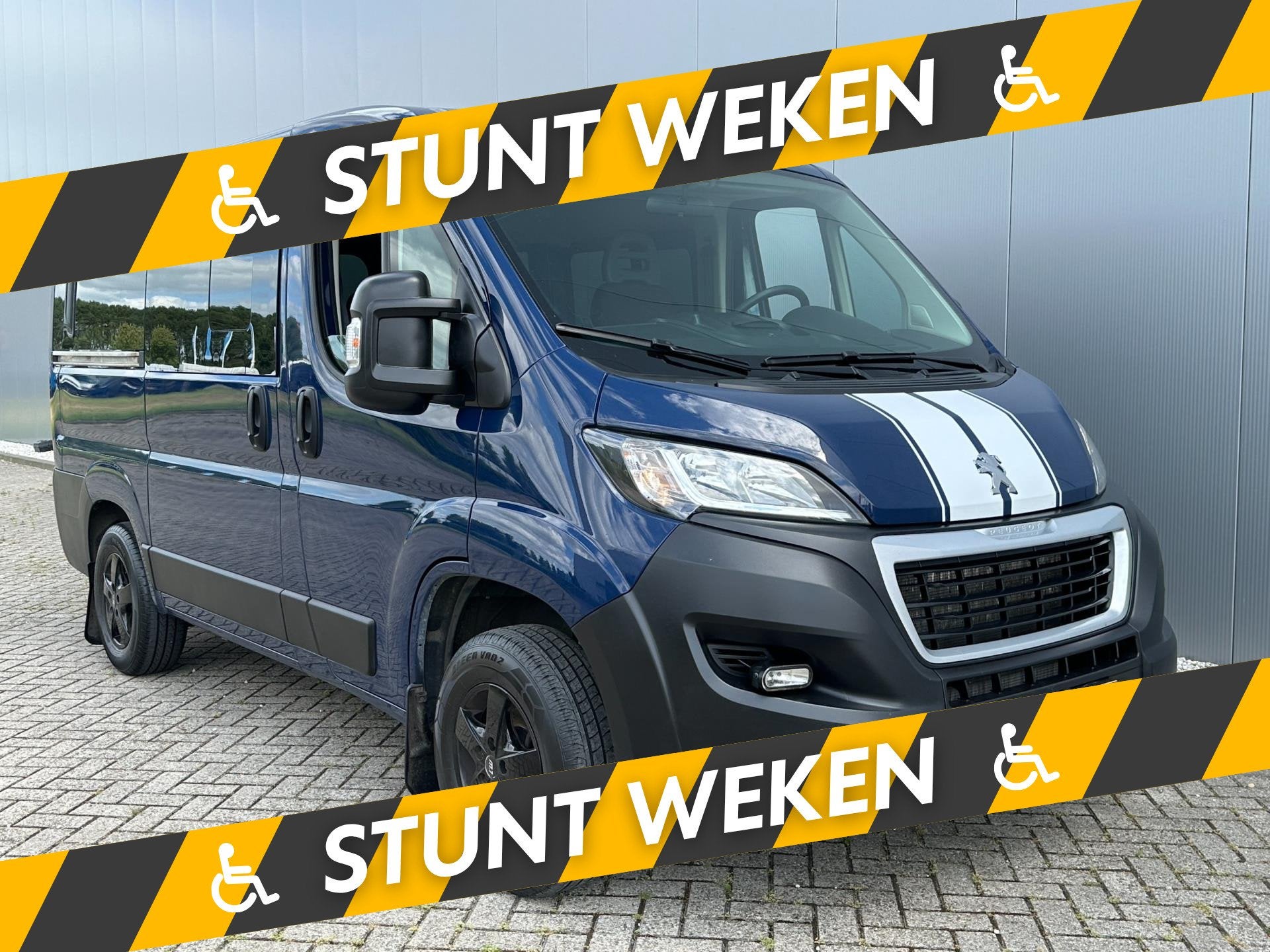Peugeot Boxer 2.0 Rolstoel Voorin | Rolstoelbus met Lift, Auto's, Bestelauto's, Voorwielaandrijving, 12 maanden, Stof, Gebruikt
