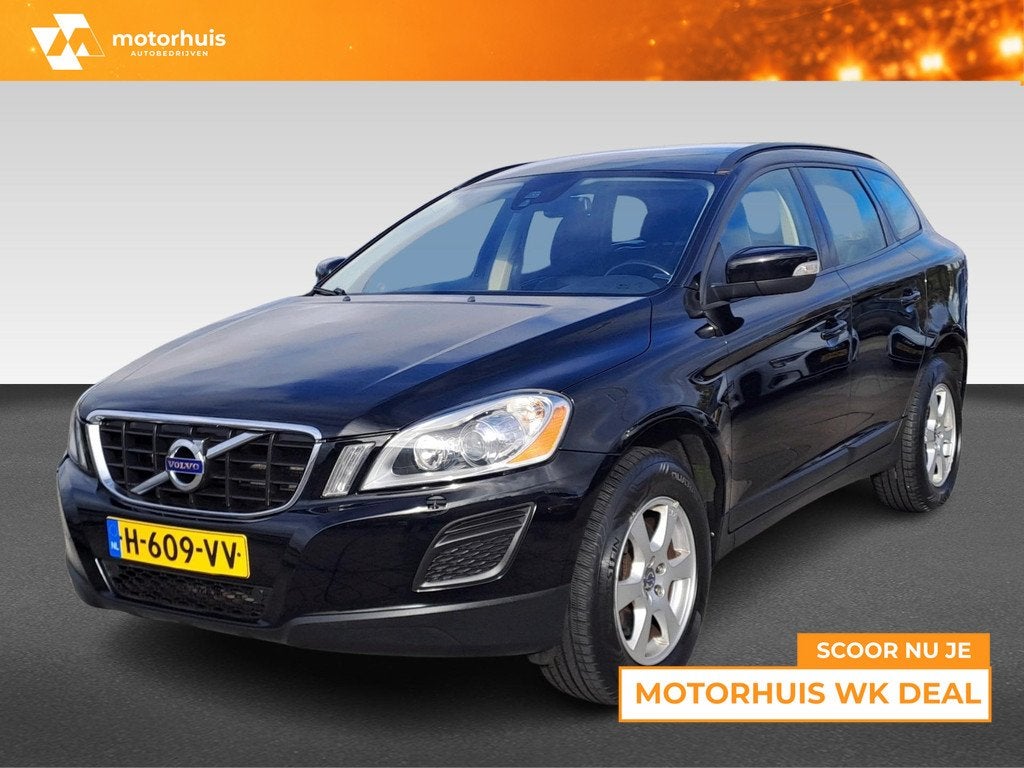 Volvo XC60 T5 240pk Powershift FWD Automaat R-Design, Auto's, Volvo, Automaat, Zwart, Zwart, XC60