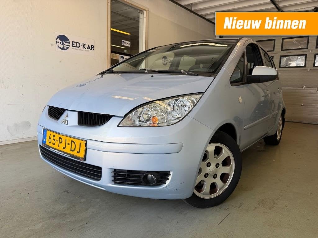 Mitsubishi COLT 1.3 Inform Cool Pack Plus AIRCO NAVI LMV PDC, Auto's, Gebruikt, 31 €/maand, Blauw, Colt