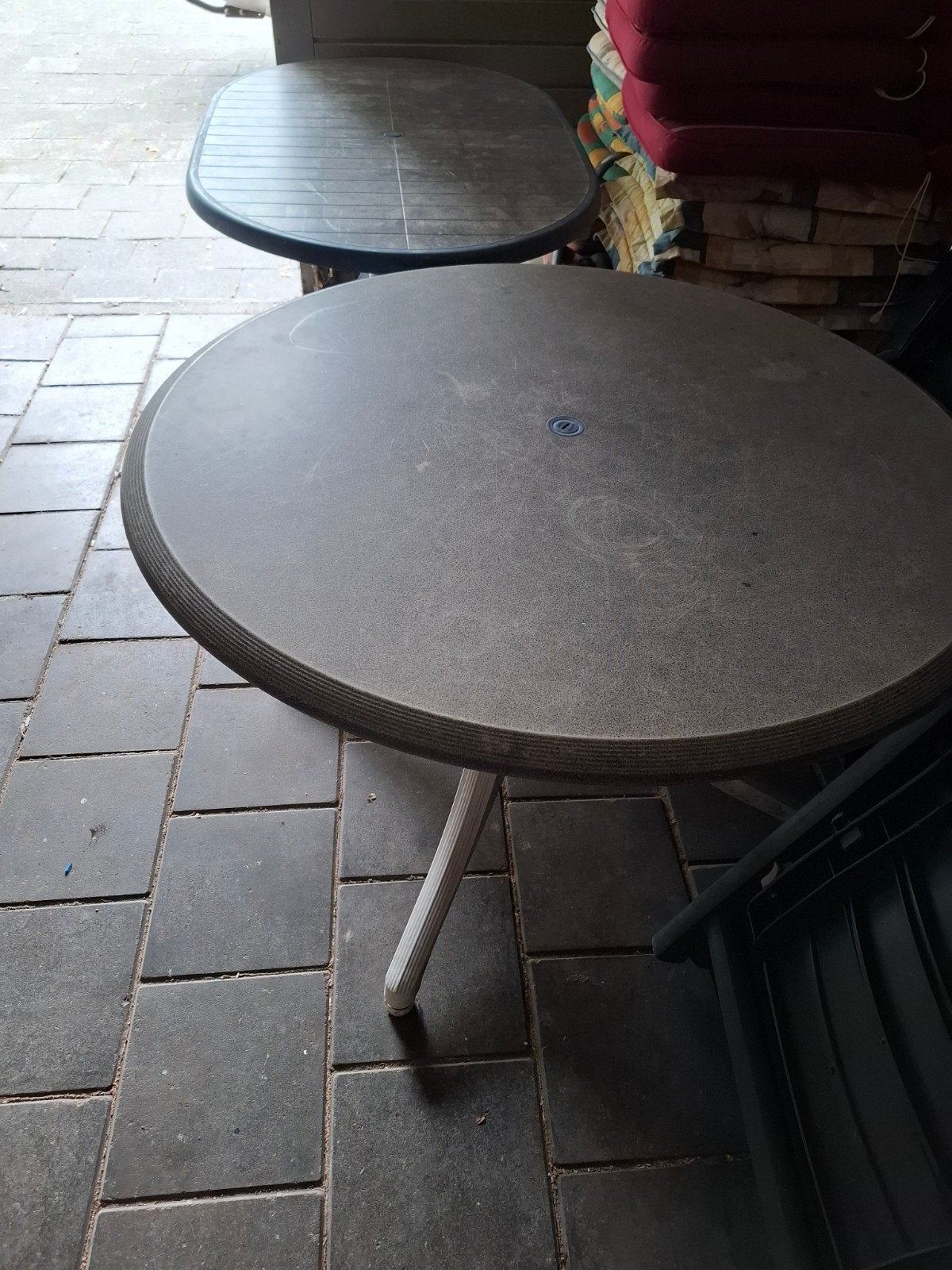 tuintafels, Ophalen, Rechthoekig, Hout