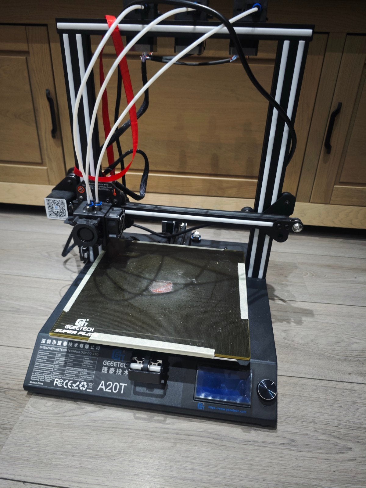 Geeetech A20T 3D-printer - Drie kleuren printen, Gebruikt, Ophalen of Verzenden, Geeetech, 3 of meer