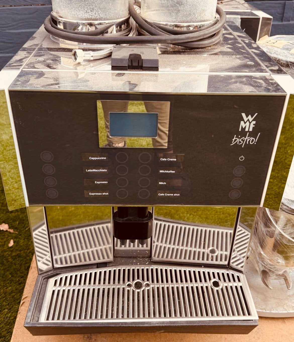 WMF Bistro professionele espressomachine, Stoompijpje, Gebruikt, 10 kopjes of meer, Koffiemachine