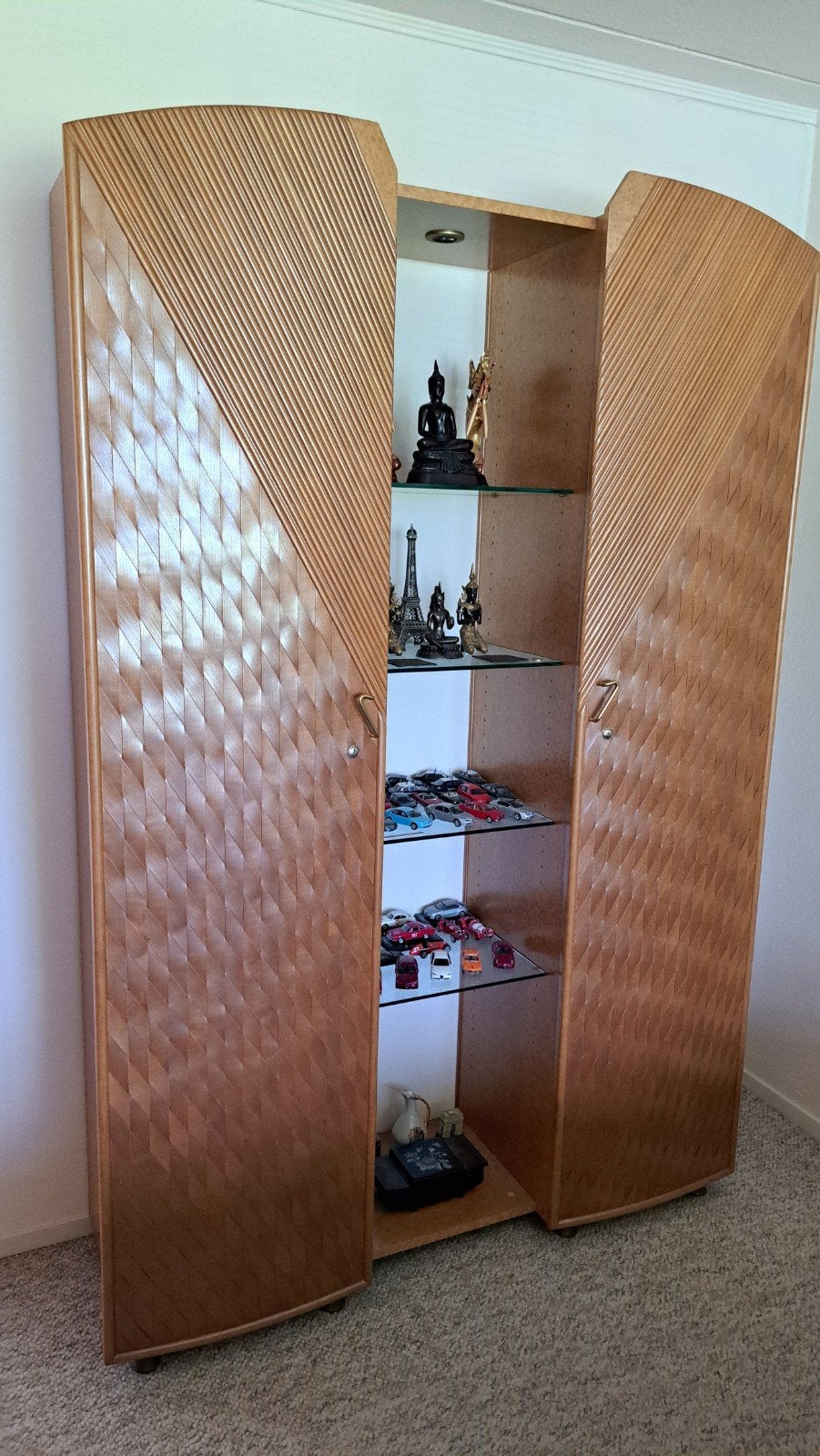 Prachtige retro kast, 100 tot 150 cm, Ophalen of Verzenden, Zo goed als nieuw, Met deur(en)