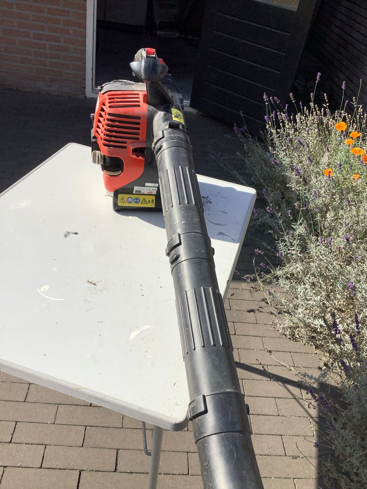Dolmar PB-252.4 Bladblazer - Zo goed als nieuw, Tuin en Terras, Ophalen, Zo goed als nieuw, Benzine, Handgedragen