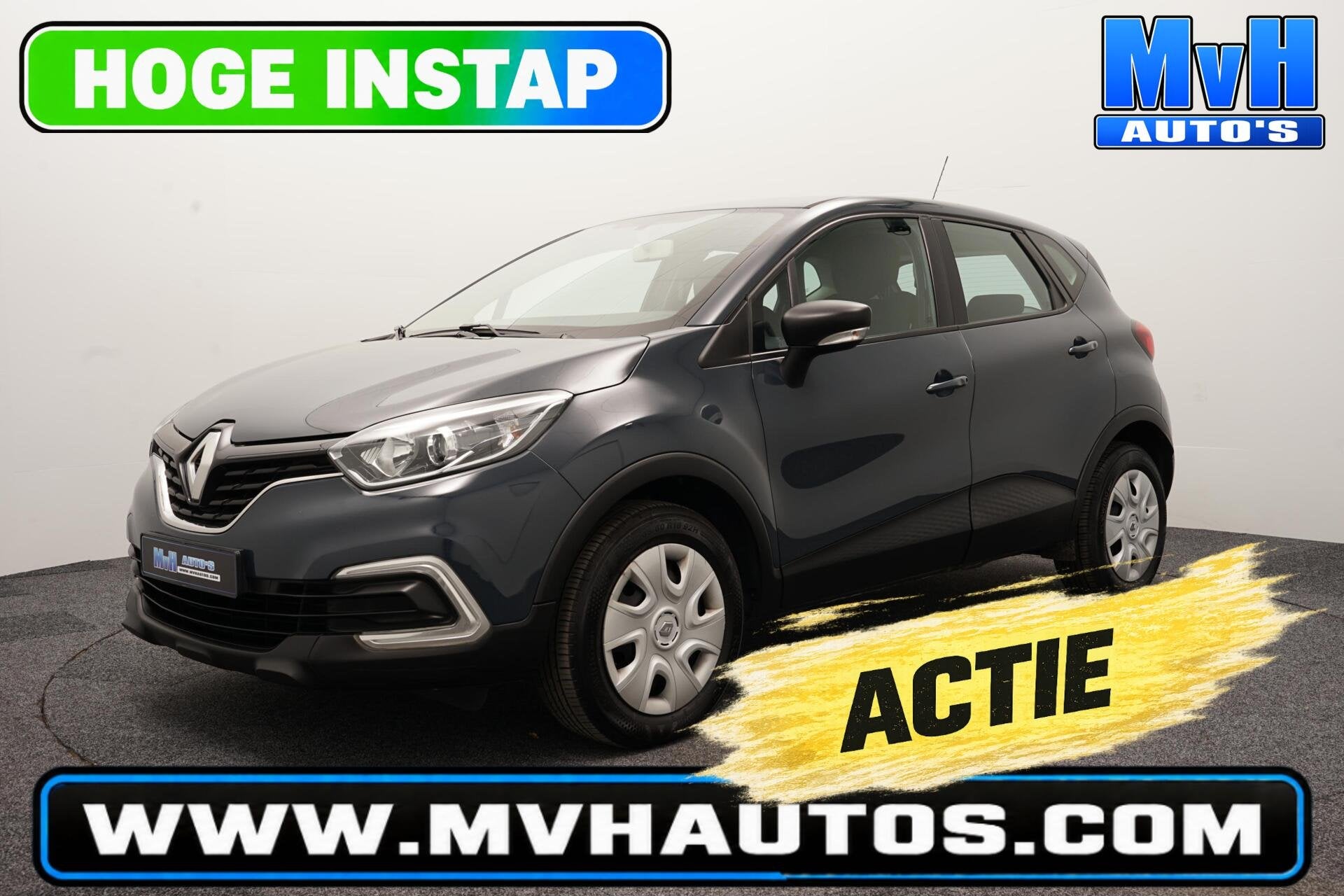 Renault Captur 0.9 TCe Life|AIRCO|LED|DAB|CRUISE|BLUETOOTH, Auto's, Voorwielaandrijving, 898 cc, Stof, Gebruikt