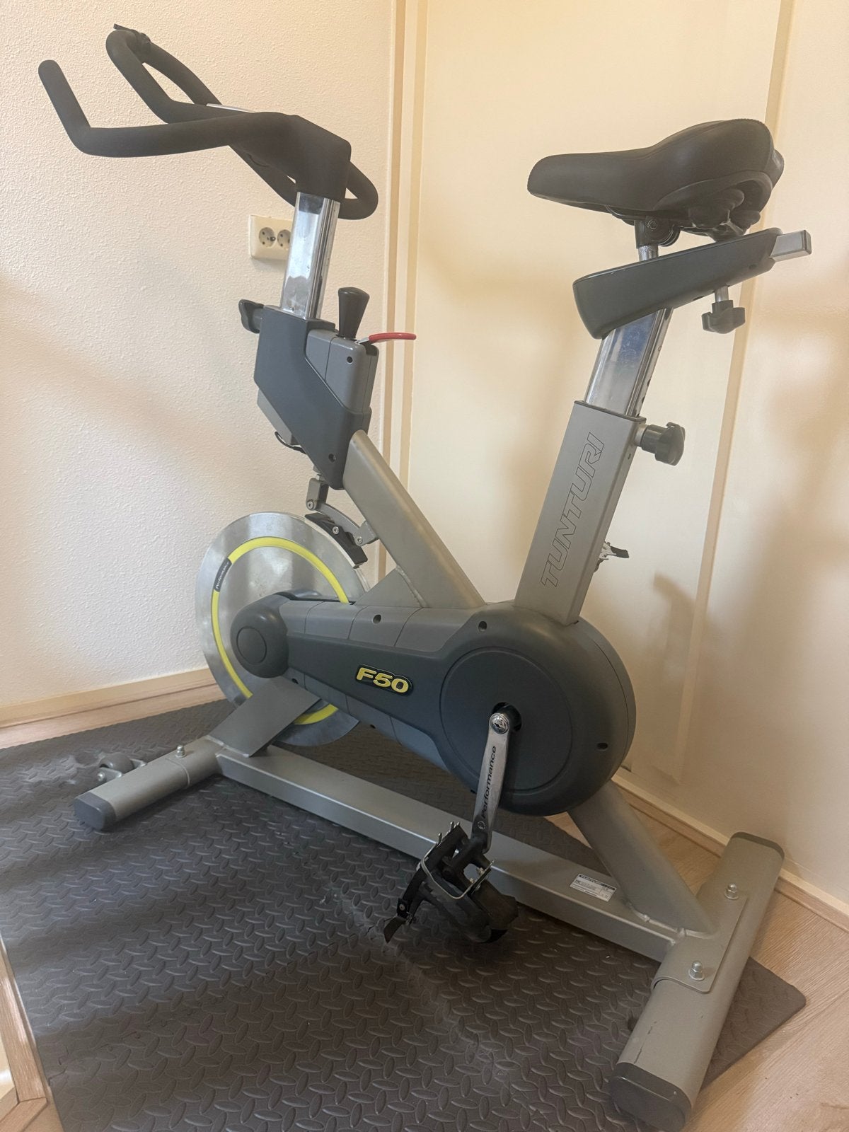 Tunturi S50 Spinningbike, Ophalen, Gebruikt, Spinningfiets, Metaal
