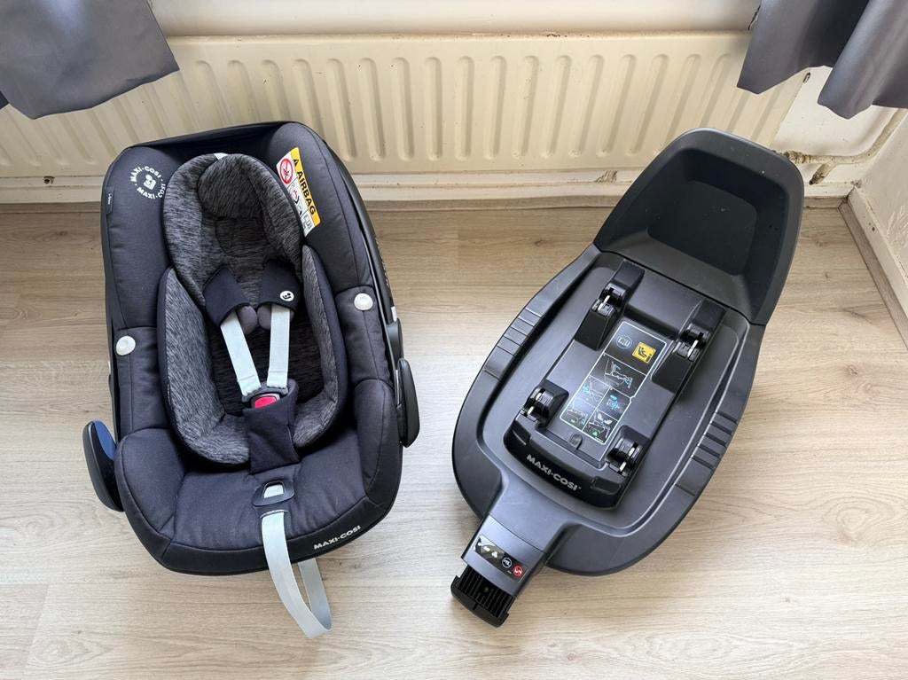 Maxi Cosi Pebble Pro + Isofix Base, Ophalen, Zo goed als nieuw, Isofix, 0 t/m 13 kg