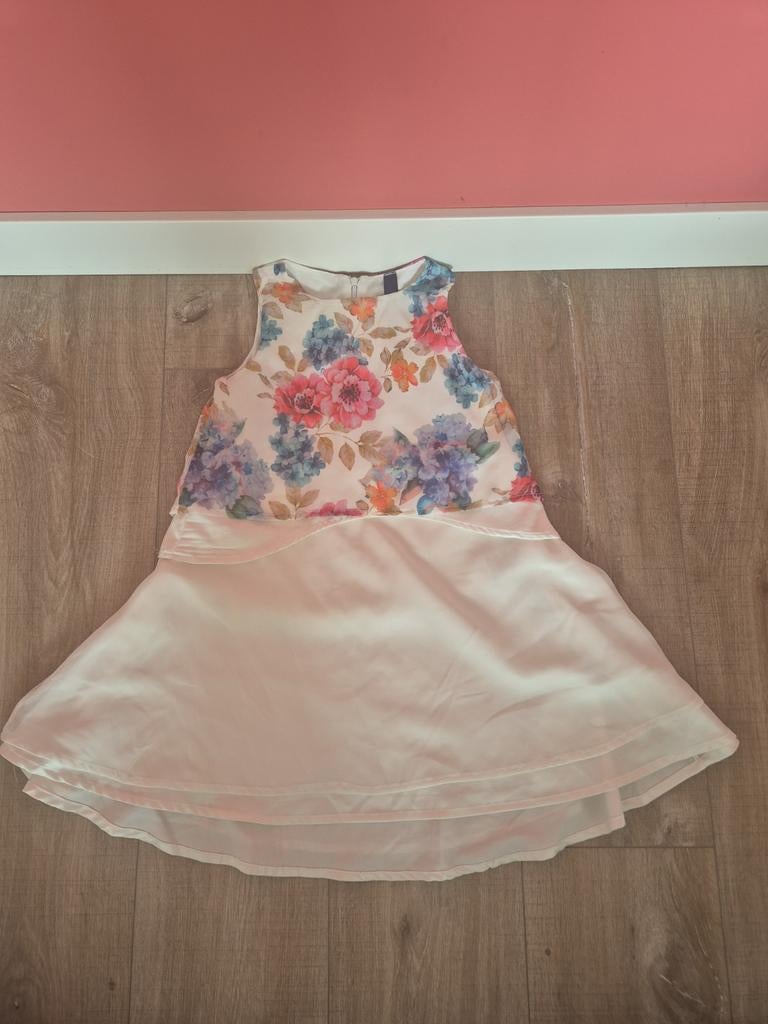 Prachtig VinRose jurkje maat 122/128 – feestelijk blo, Kinderen en Baby's, Kinderkleding | Maat 122, Ophalen of Verzenden, Zo goed als nieuw