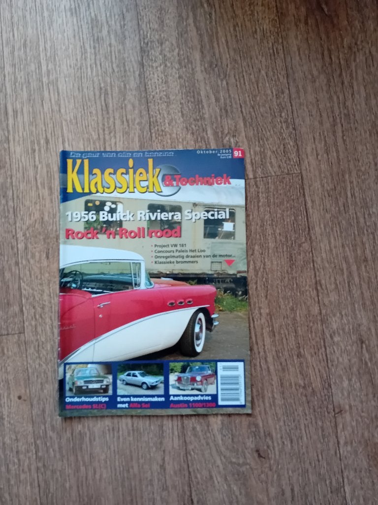 Klassiek & Techniek nr. 91 - oktober 2005, Ophalen of Verzenden, Zo goed als nieuw, Algemeen