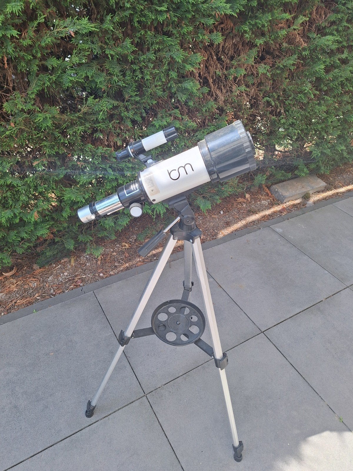Telescoop met tas, Gebruikt, Lenzentelescoop (refractor), Met statief, Ophalen of Verzenden