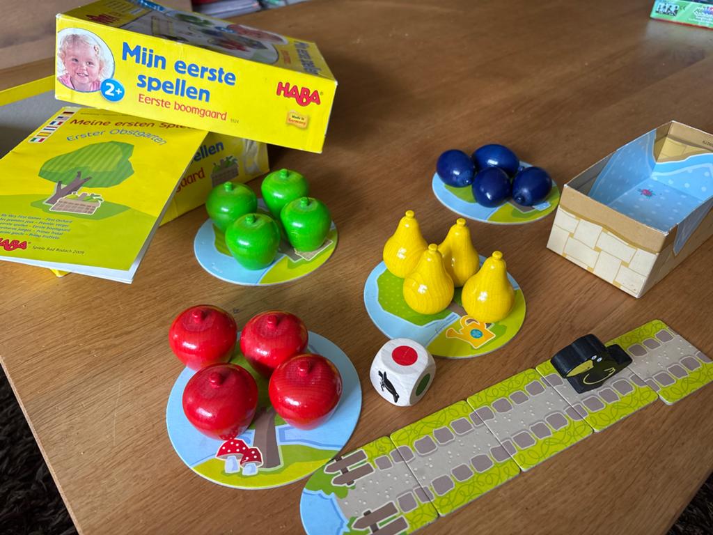 HABA Mijn Eerste Spellen: Eerste Boomgaard (2+), Ophalen of Verzenden, Gebruikt, Overige typen