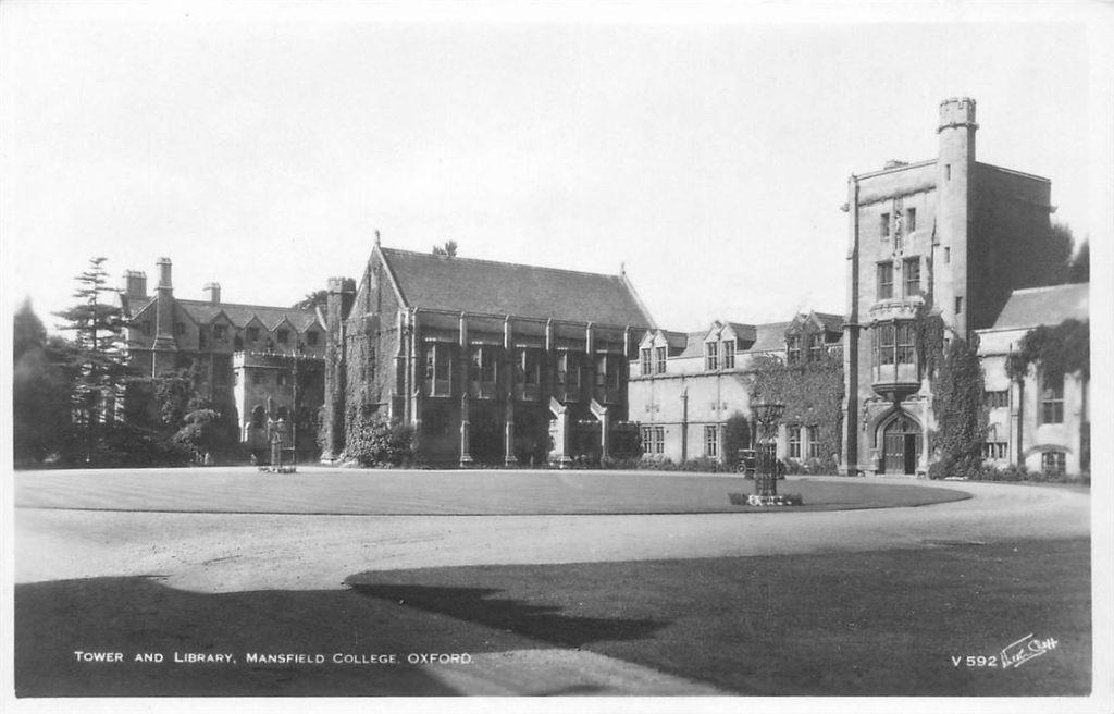 701-466-043 Oxford Mansfield College, Verzamelen, Verzenden, Voor 1920, Engeland