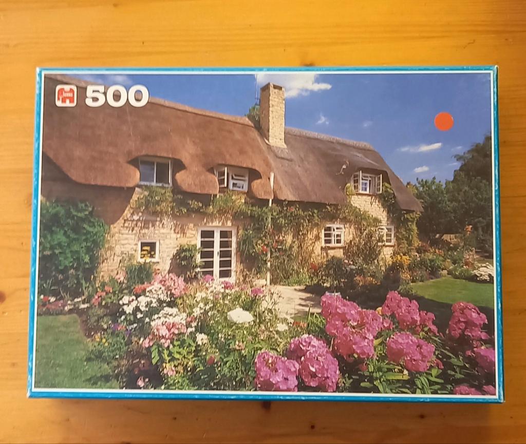 2 puzzels van 500 stukjes, Ophalen, 500 t/m 1500 stukjes, Zo goed als nieuw