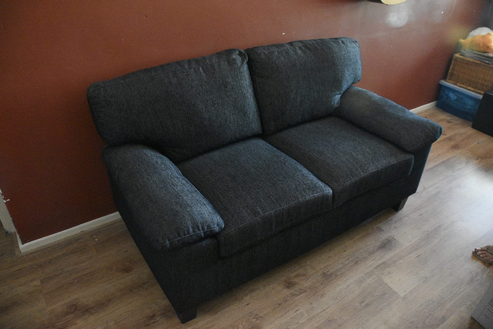 Ikea 2-zits bankje z.g.a.n., Ophalen, 150 tot 200 cm, Tweepersoons, 75 tot 100 cm