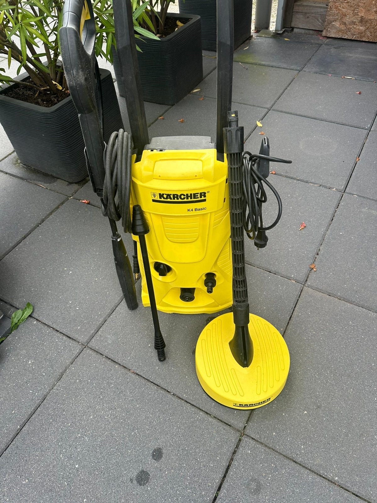 Kärcher K4 Basic, Tuin en Terras, Hogedrukreinigers, Ophalen, Gebruikt, Elektrisch