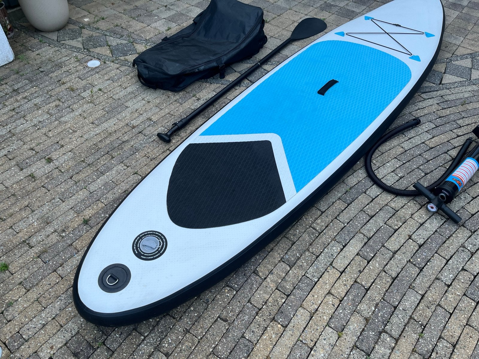 ZGAN SUP board met peddel, pomp en draagtas, Watersport en Boten, Ophalen, Zo goed als nieuw, SUP-boards