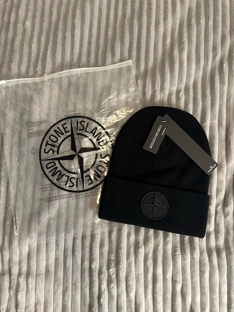 Stone Island Beanie, Kleding | Heren, Ophalen of Verzenden, Nieuw, One size fits all, Hoed