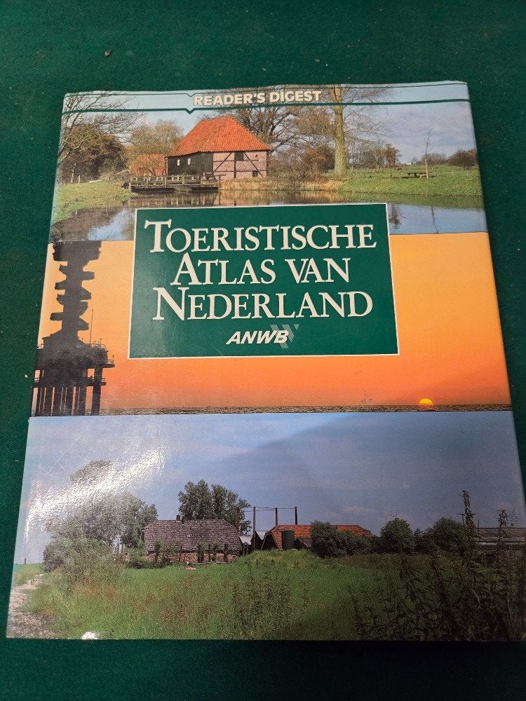 anwb toeristische atlas van nederland 1989, Ophalen of Verzenden