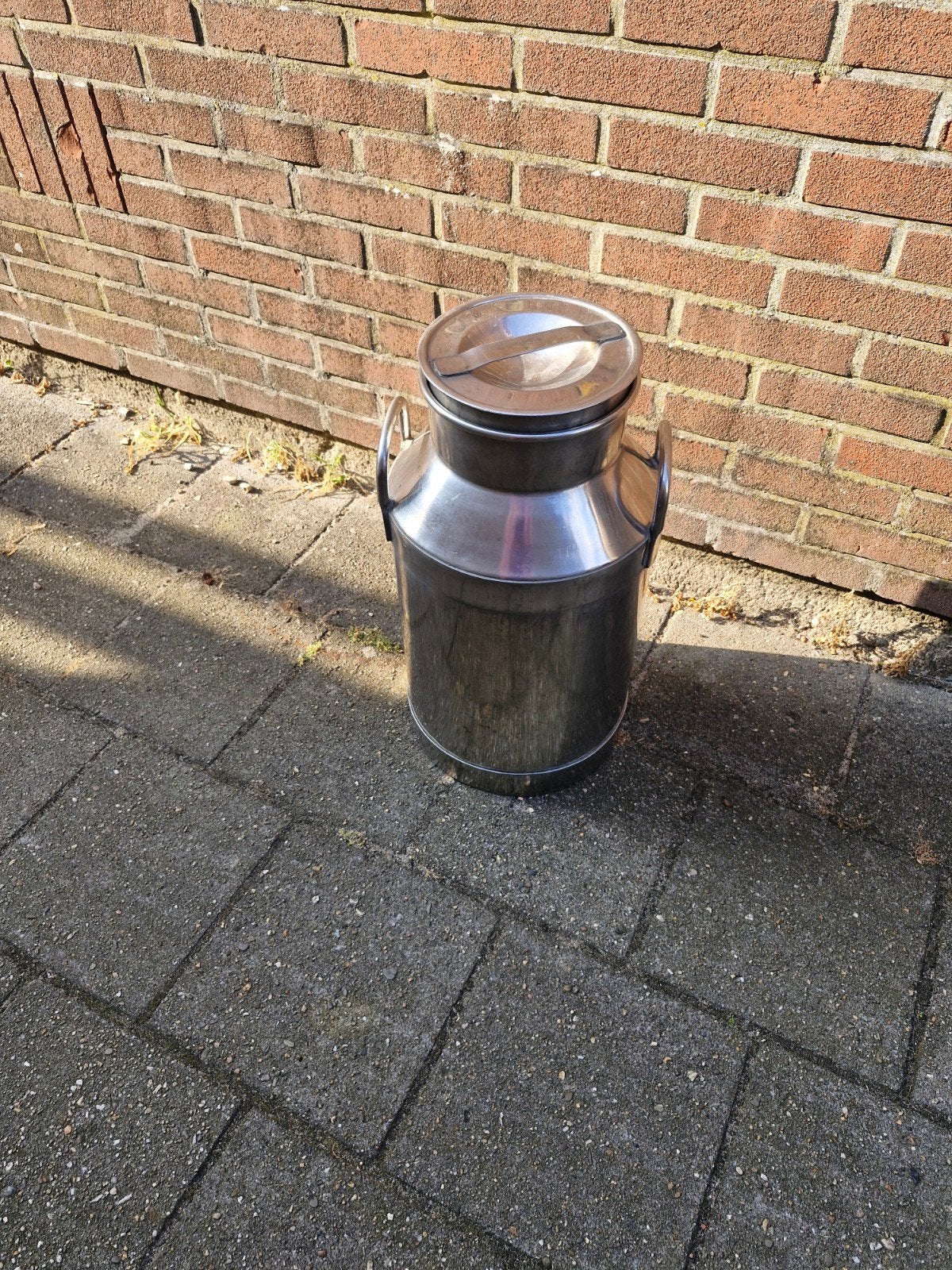 GAVE RVS 25 LITER MELKBUS IN ZEER GOEDE STAAT, Ophalen of Verzenden