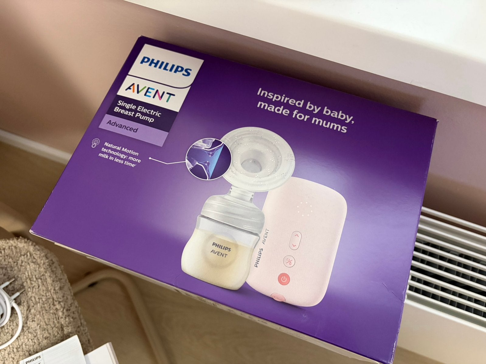 Philips Avent - single electrische kolf weinig gebruikt, Kinderen en Baby's, Ophalen, Gebruikt, Borstkolf, Philips Avent