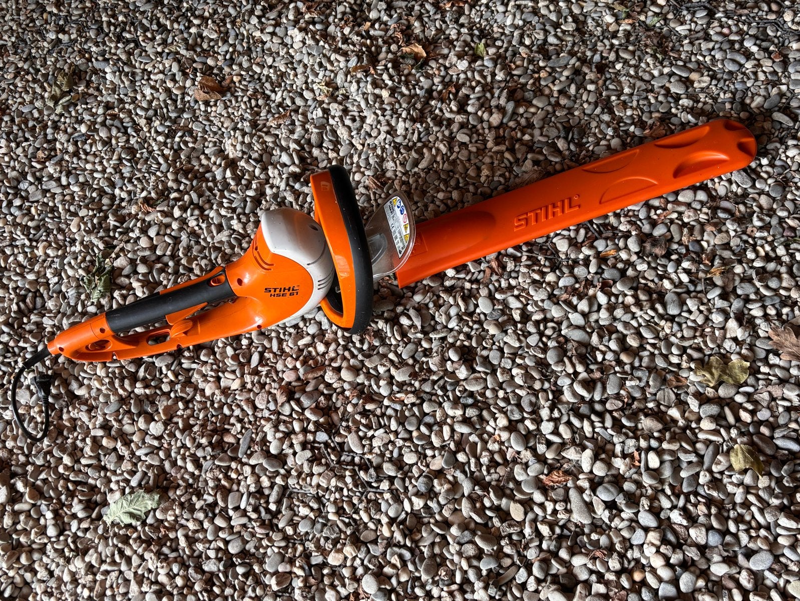 Stihl HSE 61 Elektrische Heggenschaar - Krachtig, Tuin en Terras, Heggenscharen, Ophalen, Zo goed als nieuw, Elektrisch