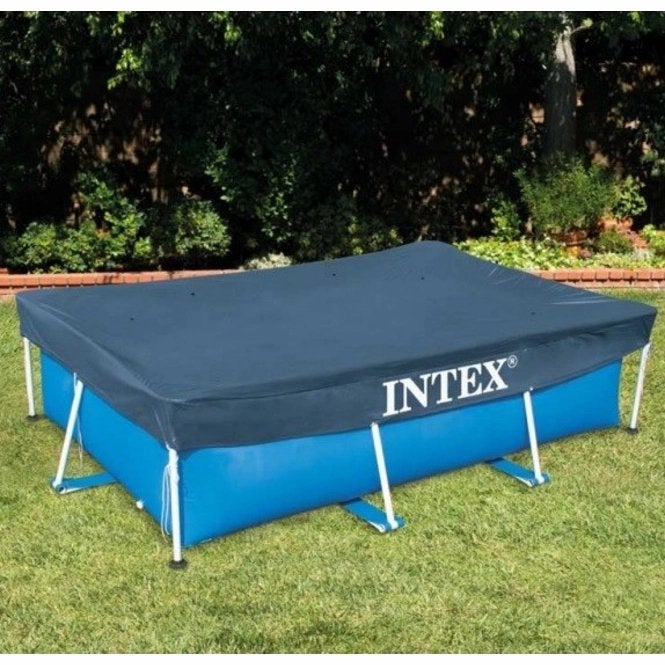 Intex Frame Zwembad - geheel compleet 1 keer gebruikt, Tuin en Terras, Ophalen, Zo goed als nieuw