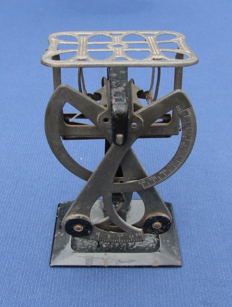 Brievenweger, Postweegschaal, metaal, Antiek en Kunst, Antiek | Gereedschap en Instrumenten, Ophalen of Verzenden