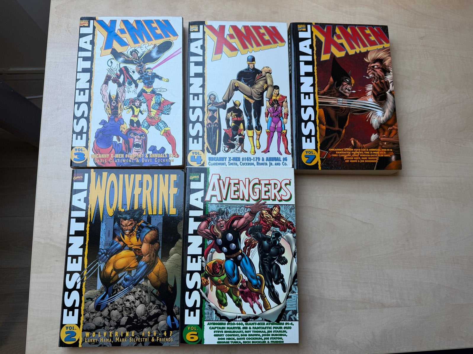 Essential Marvel Comics: X-Men, Wolverine, Avengers, Boeken, Strips | Comics, Meerdere comics, Ophalen of Verzenden, Gelezen, Amerika
