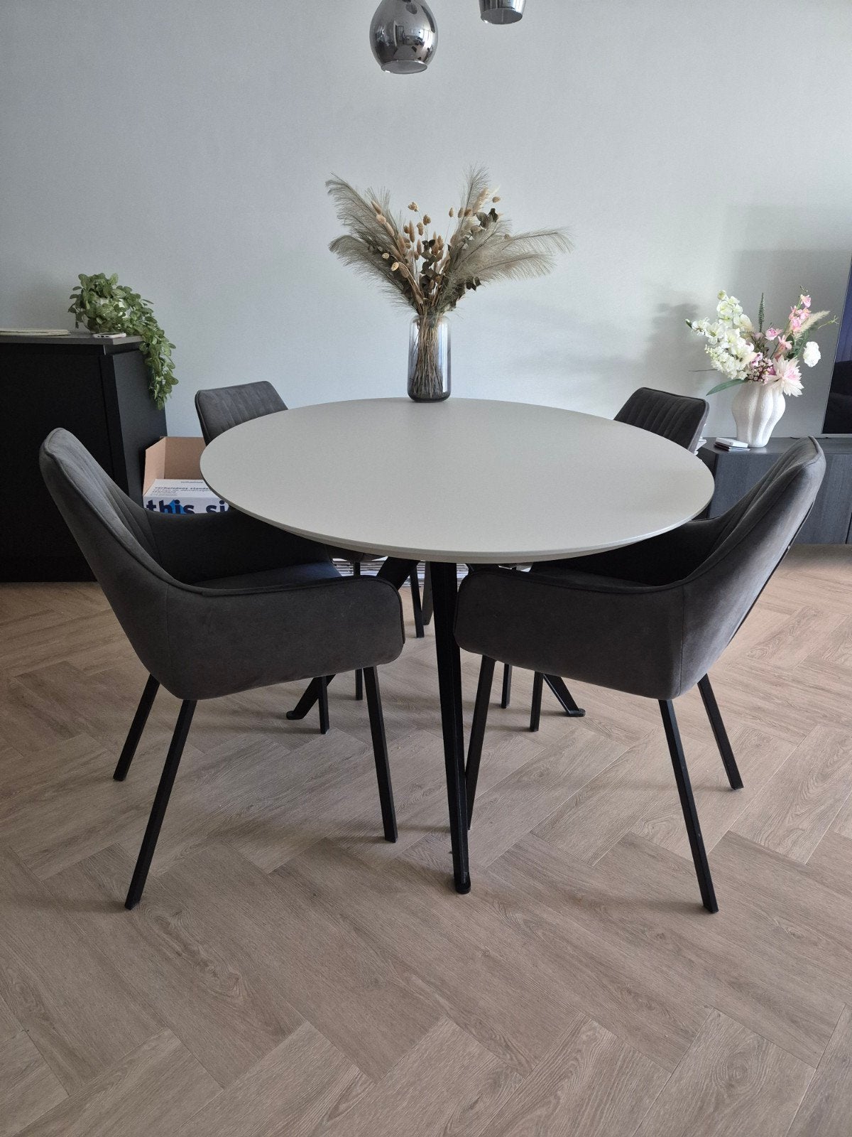 Goossens eettafel ovaal, Huis en Inrichting, Tafels | Eettafels, Zo goed als nieuw, 100 tot 150 cm, 150 tot 200 cm, Vier personen
