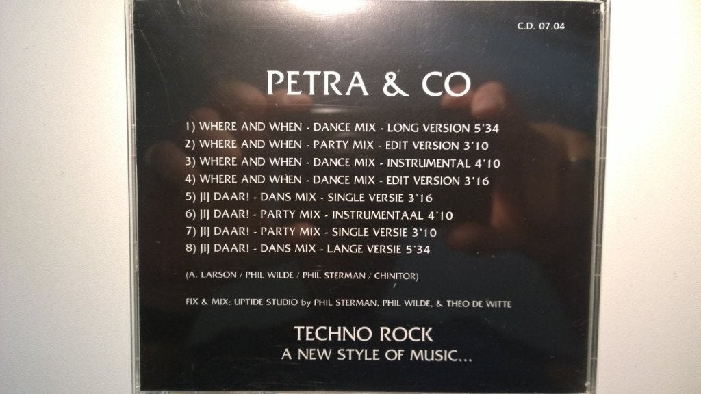 Petra & Co - Where And When & Jij Daar!, Ophalen of Verzenden, Zo goed als nieuw, Dance en House