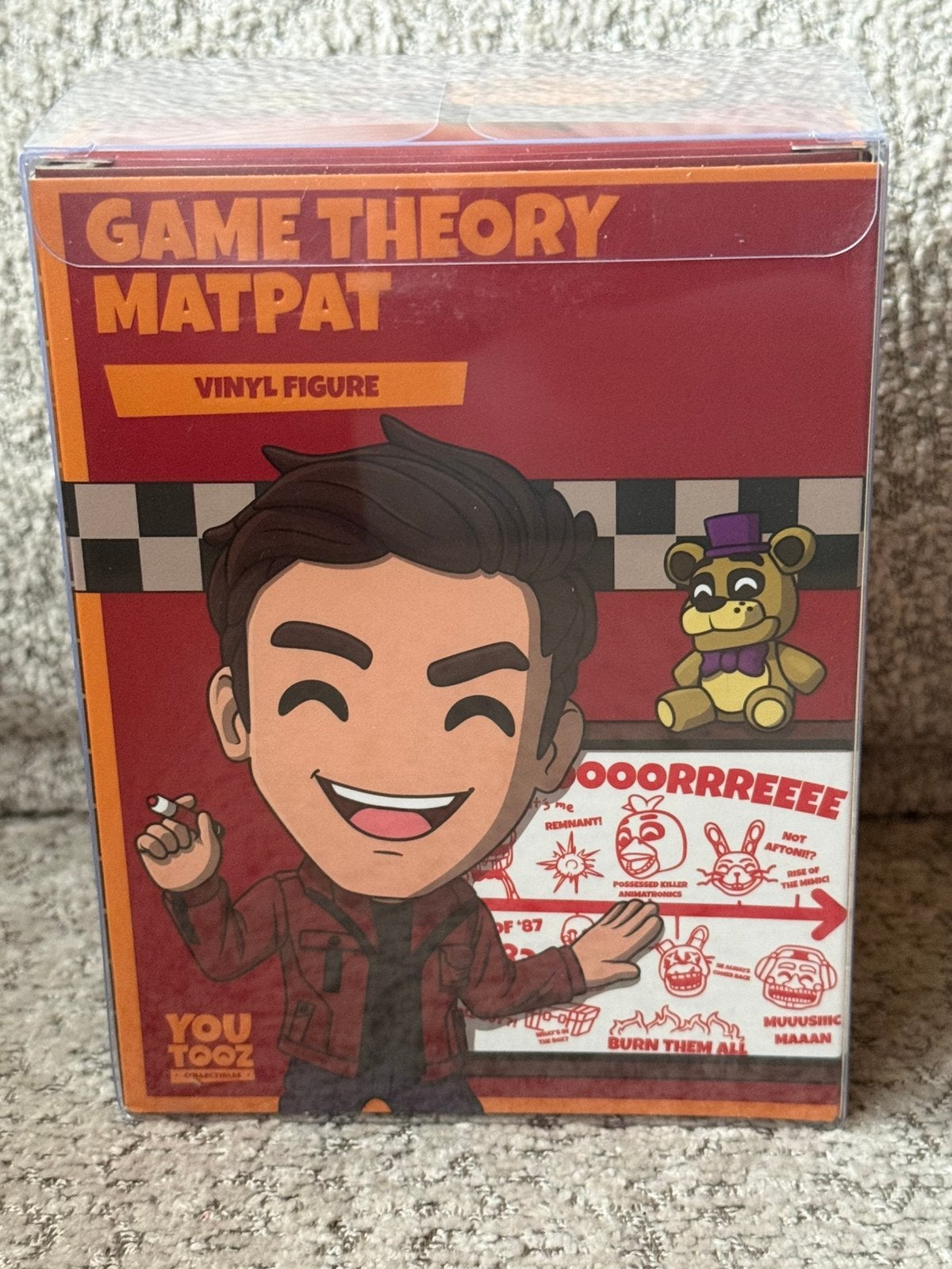 Youtooz Game Theory Matpat x FNAF Figure, Verzamelen, Poppetjes en Figuurtjes, Ophalen of Verzenden, Nieuw