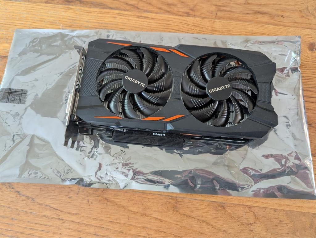 Gigabyte GeForce GTX 1050 OC 2G Grafische Kaart, Computers en Software, Videokaarten, PCI-Express 3, Ophalen of Verzenden, HDMI