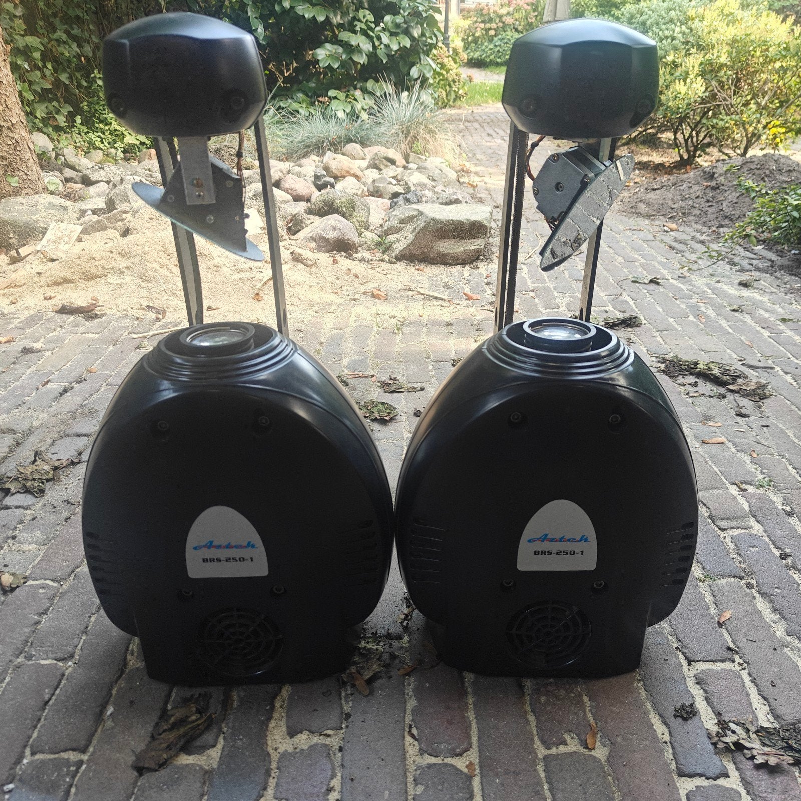 2 DMX scanners Artek BRS 250-1 - MOET WEG!, Ophalen of Verzenden, Gebruikt, Licht