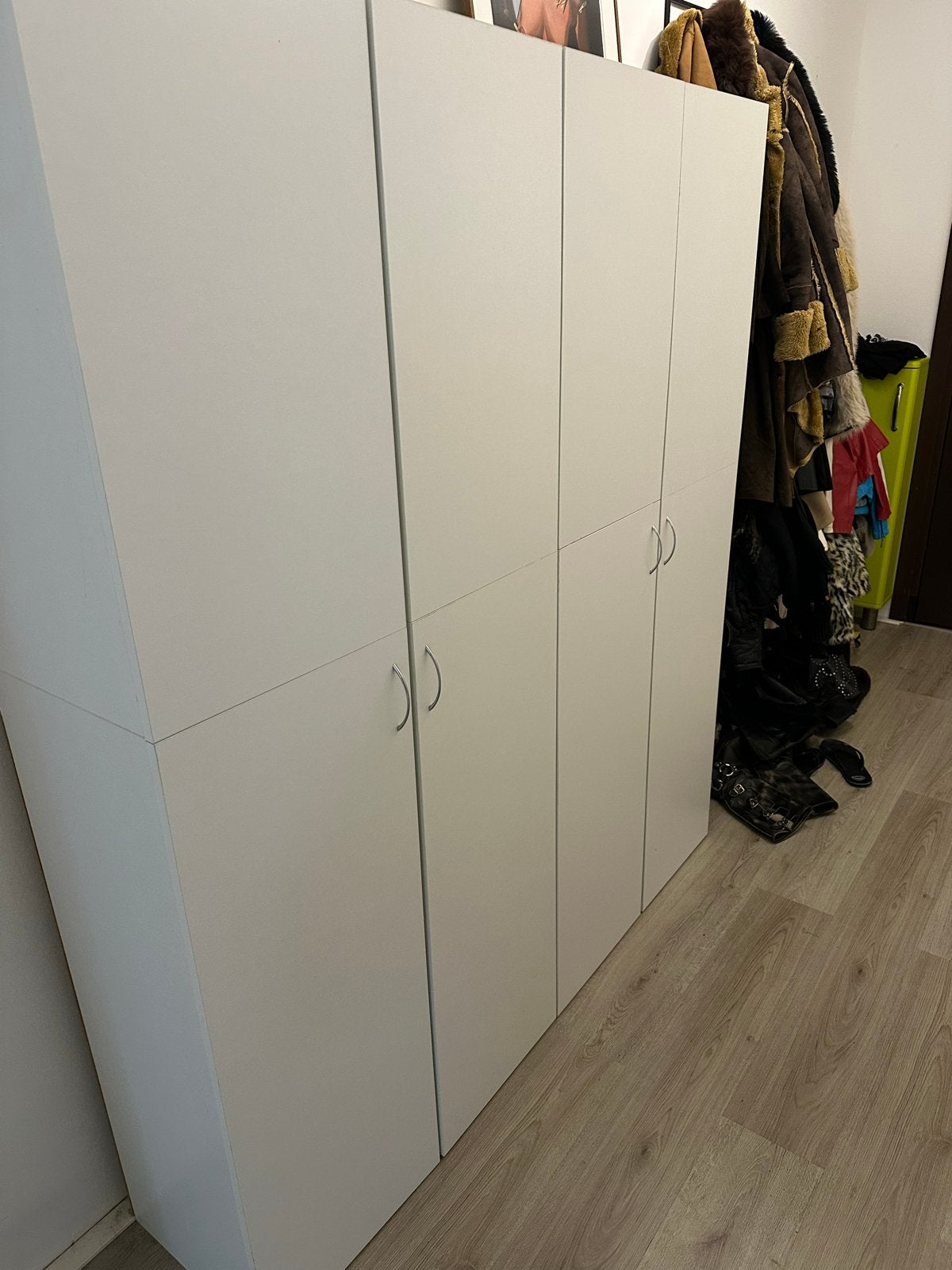 2 kledingkasten te koop, Huis en Inrichting, Kasten | Kledingkasten, Ophalen, Overige materialen, Gebruikt, 150 tot 200 cm