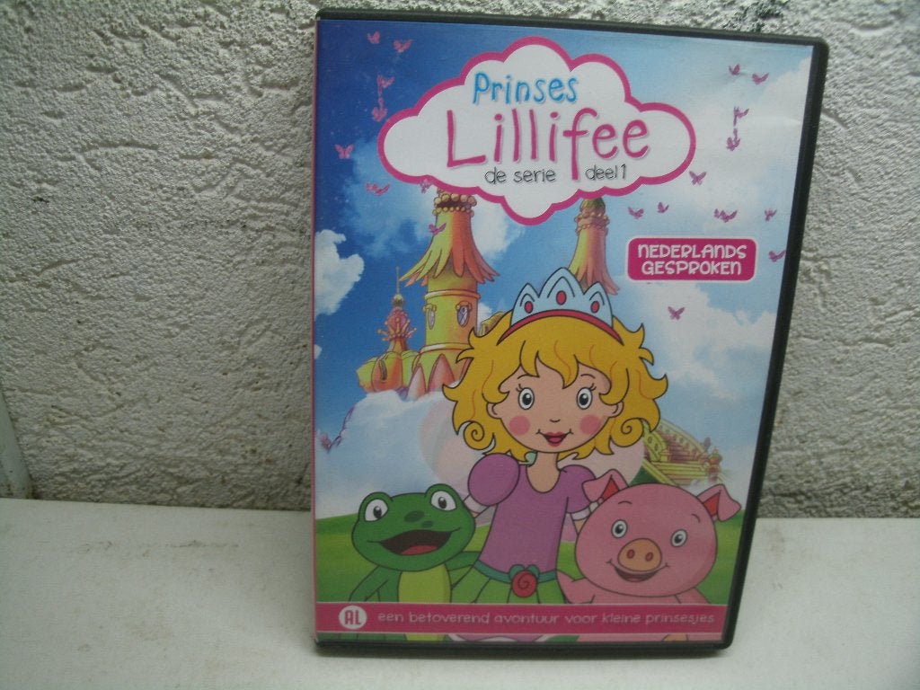 dvd 194k prinses lilli deel 1, Alle leeftijden, Ophalen of Verzenden, Zo goed als nieuw