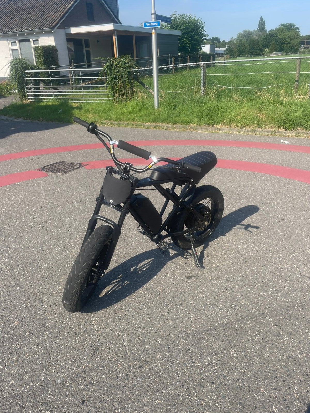 Ouxi h9 3000w, Fietsen en Brommers, Elektrische fietsen, Zo goed als nieuw, 51 tot 55 cm, 30 tot 50 km per accu, Ophalen