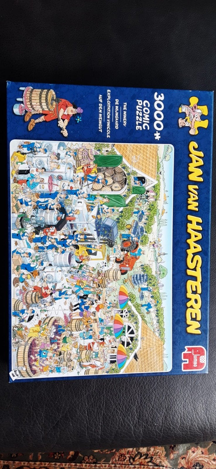 Jan van Haasteren puzzel 3000 stukjes incl. puzzelmat, Hobby en Vrije tijd, Ophalen, Meer dan 1500 stukjes, Zo goed als nieuw