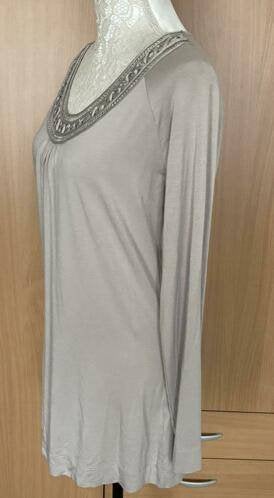 Bandolera top nieuw maat 42 [v], Kleding | Dames, Beige, Maat 42/44 (L), Nieuw, Ophalen of Verzenden