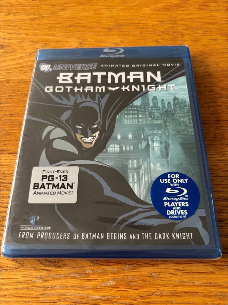 Blu-ray Batman - Gotham Knight - N-NLO - NIEUW in Seal, Film, Ophalen of Verzenden, Tekenfilms en Animatie, Engels